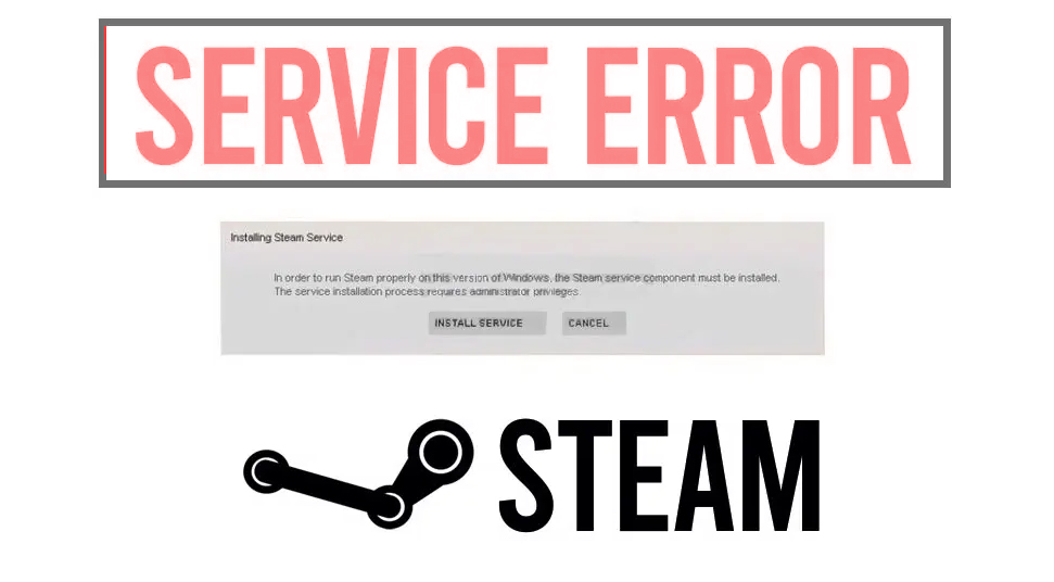 6 Miracle ways to Fix Steam Service Error
